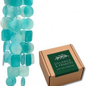 Solange & Frances Wind Chimes for Outside. Capiz Shell...