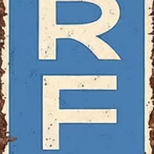 Vintage Surf Beach Nautical Metal Tin Sign 4x16 in...