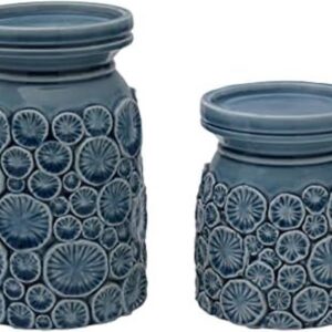 Fitz & Floyd Fitz and Floyd Coastal Home Seashell Pillar...