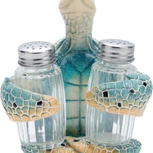 Hodao Sea Turtle With Salt and Pepper Shaker Figurines...