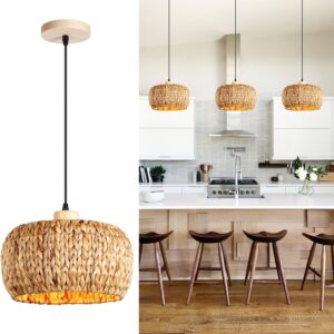 Boho Pendant Lights Kitchen Island, 11.8" Bohemian...