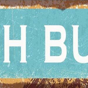 Vintage Tin Sign Retro Metal Beach Bum Blvd Signs...