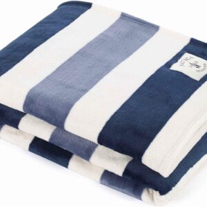 Nautica - Fleece Throw Blanket for Couch 50x60, Ultra...