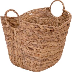 Household Essentials ML-4002 Tall Water Hyacinth Wicker...