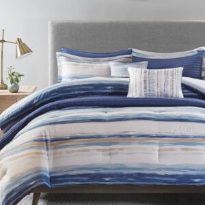 Madison Park Marina Comforter Quilt Combo Set - Modern...