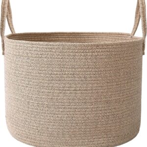 JMvicyroam 65L Extra Large Blanket Basket for Living...