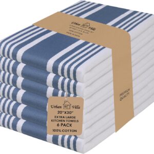 Urban Villa Kitchen Towels 100% Cotton Dish Towels for...