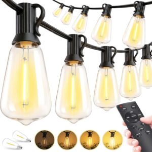 Outdoor Lights String Patio Outside - 100ft 30M LED...