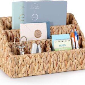 DINGTAI Natural Farmhouse Desk Organizers and Storage,...