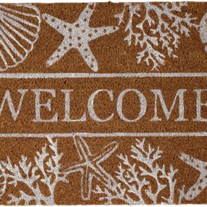 DII Natural Coir Doormat Outdoor Welcome Mat, 17x29,...