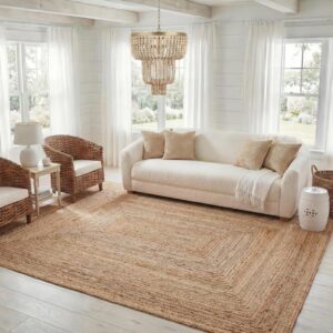 SAFAVIEH Area Rug 6x9 - Cape Cod Collection - Natural...