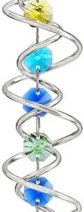 H&D HYALINE & DORA 20.5inch Gazing Ball Spiral...
