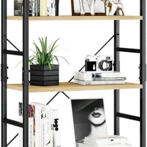 NUMENN 5 Tier Bookshelf, Tall Bookcase Shelf Storage...