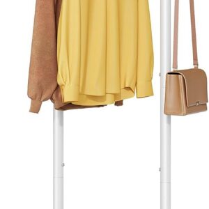 Coat Rack Freestanding, Coat Stand with Wooden Storage...