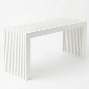 SWEVEN Bamboo Natural 36 inch Wooden Bench, Small Wood...