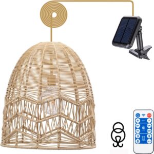 Ranttan Outdoor Chandelier, 15" Outdoor Pendant Lights...