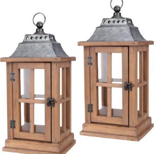 Bdor Lantern Decorative (Set of 2) - 15in IP65...