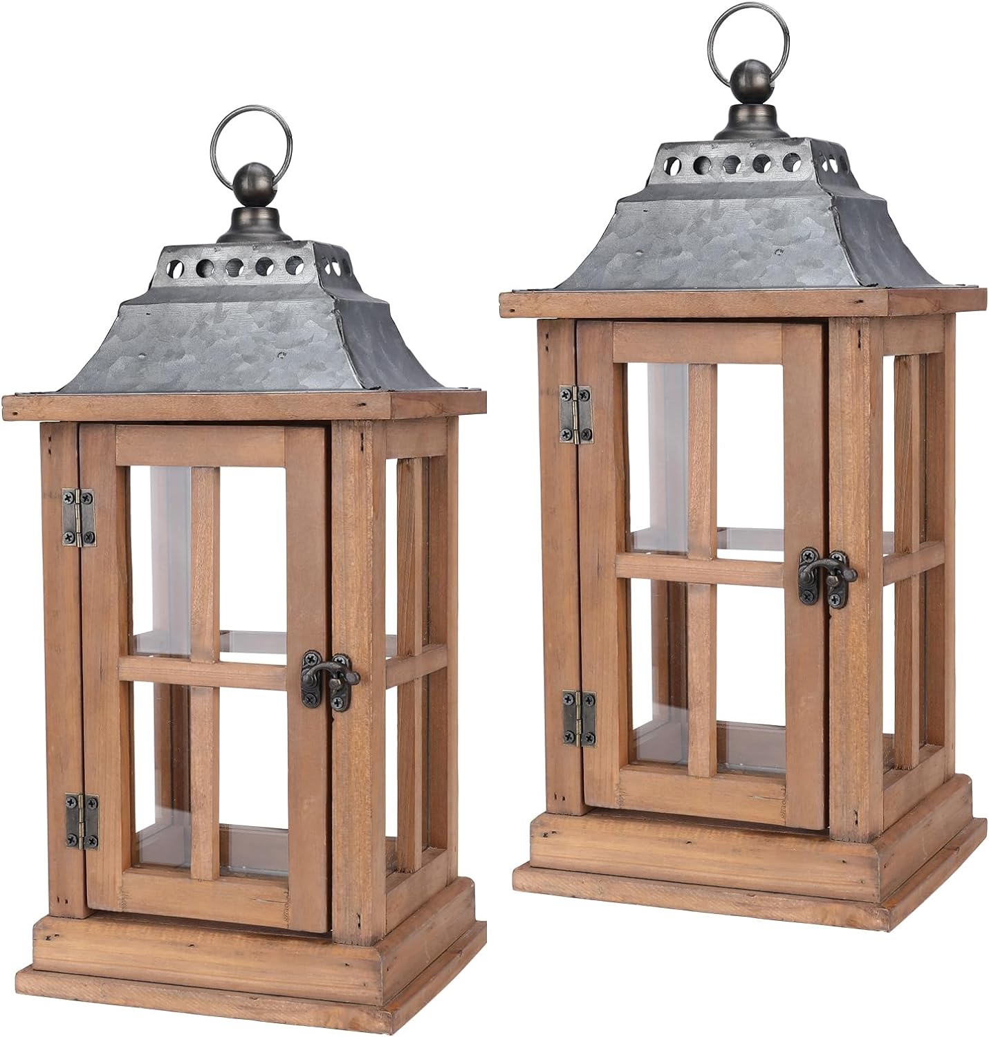 Bdor Lantern Decorative (Set of 2) - 15in IP65... Bdor Lantern Decorative (Set of 2) - 15in IP65...