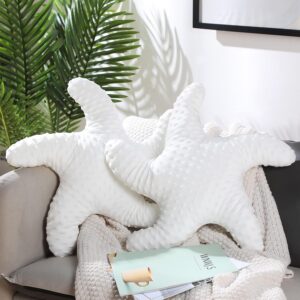Fumete Starfish Pillow Beach Starfish Shaped Throw...