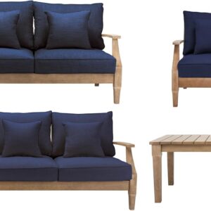 SAFAVIEH Couture Outdoor - Martinique Armchair - Natural...