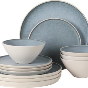 Gibson Elite Coastal Forest Plates and Bowls Sets,...