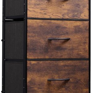 WLIVE Tall Dresser for Bedroom, 5 Drawer Dresser, Rustic...