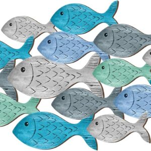 Qunclay Summer Coastal Wall Decor Farmhouse Ocean Fish...