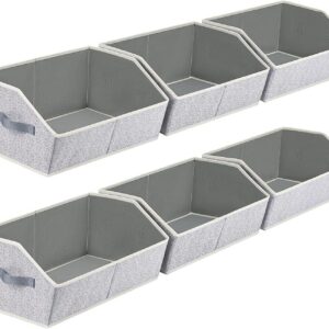 Homsorout Closet Organizers Bins 6 Packs - Large Closet...