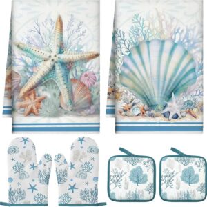 Jingmore 6 Pcs Kitchen Decor Set Accessorie Farmhouse...