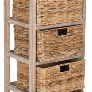 SAFAVIEH Furniture - Vedette 5-Basket Storage Tower -...