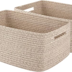 OIAHOMY Storage Basket for Shelves, Closet Cube Storage...