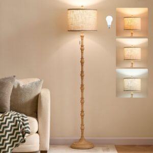 63.5'' Floor Lamps for Living Room, Farmhouse Floor Lamp...
