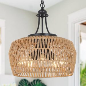 HMVPL Large Farmhouse Chandeliers for Dining Room,...