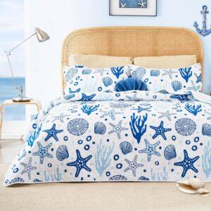 Love's cabin Quilts for Queen Coastal White Bedspreads...
