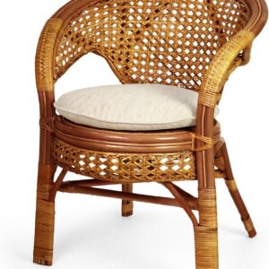 Pelangi Handmade Rattan Dining Wicker Chair Colonial...