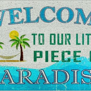 Beach Door Mat, Coastal Beach Welcome Mat, Beach Decor...