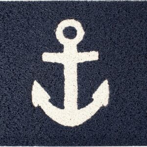 Kikkerland Anchor Doormat, 30 by 18-Inch