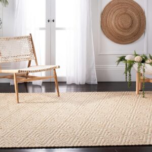 SAFAVIEH Palm Beach Collection Area Rug - 6' x 9', Beige...