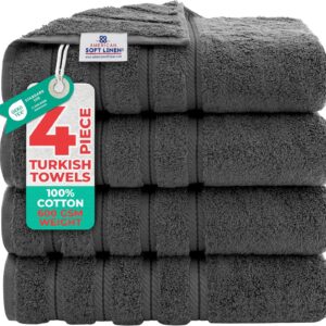 American Soft Linen 100% Cotton Luxury Turkish Towels, 4...