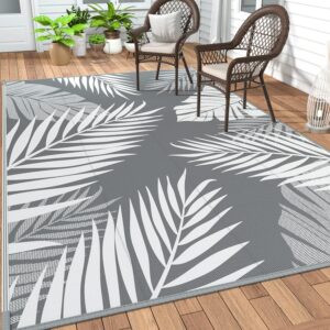 GENIMO Outdoor Rug, Waterproof Plastic Rugs for Patio,...