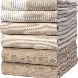 Premium Kitchen Towels (20”x 28”, 6 Pack) | Large...