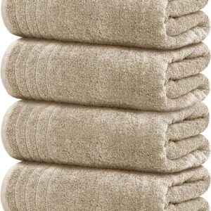 Tens Towels Pack of 4 Extra Large Bath Towels 30 x 60...