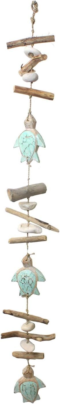 Beachcombers Hanging Driftwood Turtle Decorative Indoor... Beachcombers Hanging Driftwood Turtle Decorative Indoor...