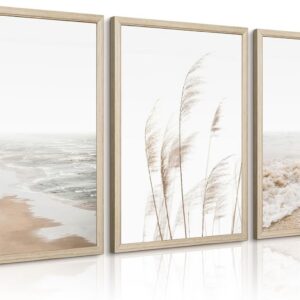 Beach Wall Art Boho Prints Coastal Canvas Wall Art Beach...
