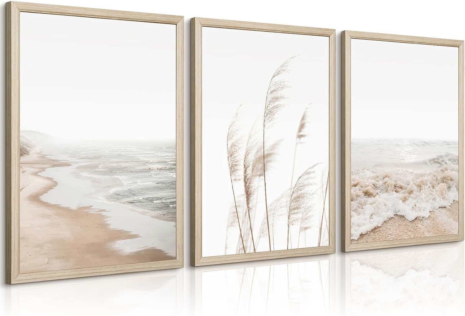 Beach Wall Art Boho Prints Coastal Canvas Wall Art Beach... Beach Wall Art Boho Prints Coastal Canvas Wall Art Beach...