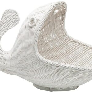 KOUBOO Rattan Whale Storage Basket, Ocean Theme...