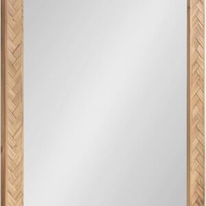 Kate and Laurel Braywood Modern Pieced Wood Rectangle...