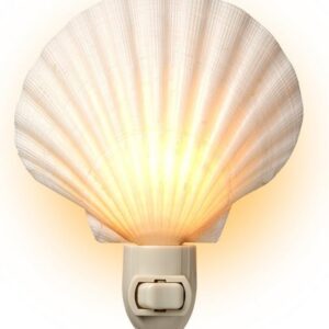 Tumbler Home Real Sea Shell Beach Night Light for...