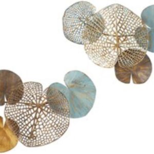 Madison Park Wall Art Living Room Décor - Lenzie Metal...