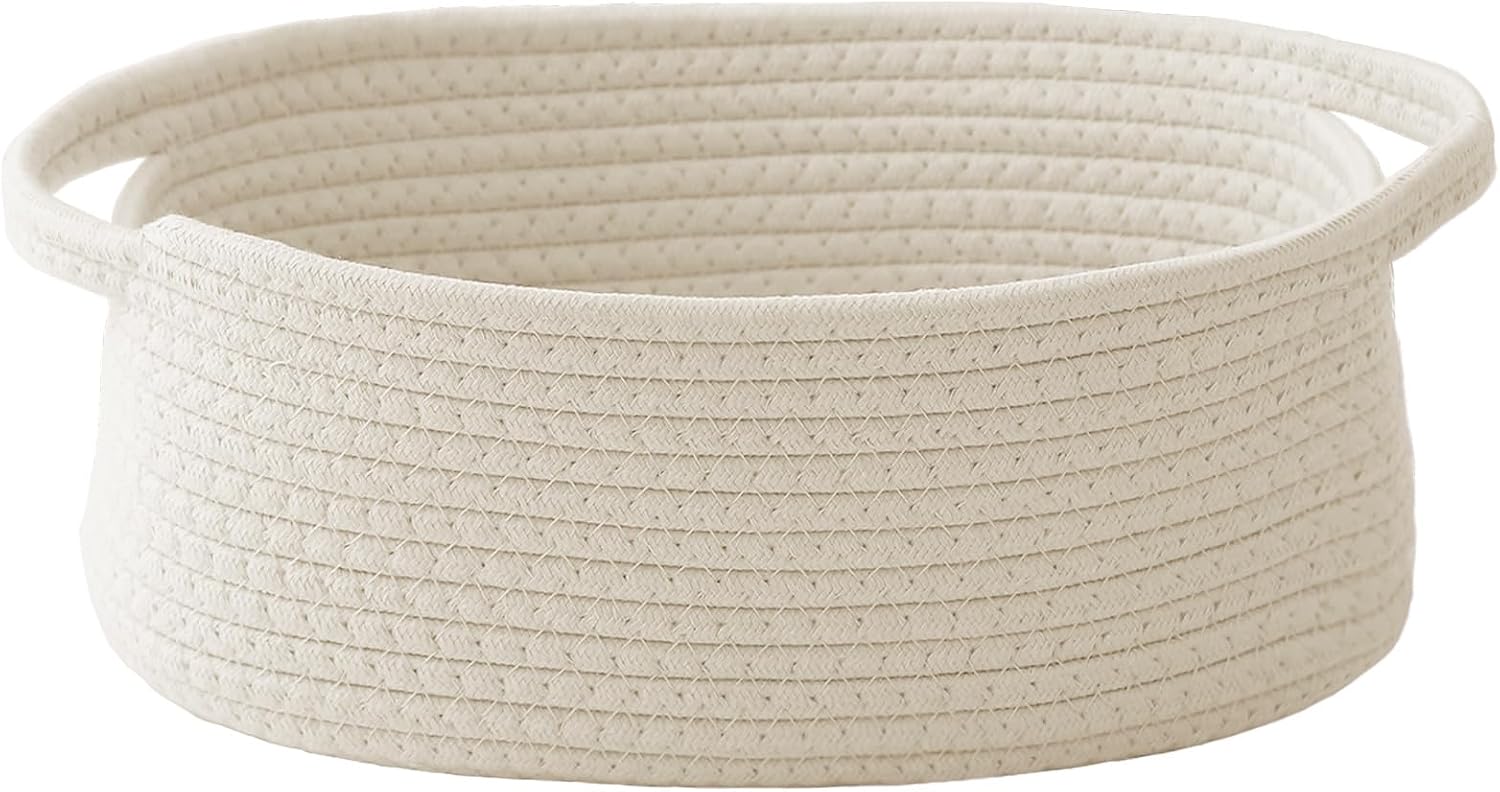 JMvicyroam Small Woven Basket, Empty Gift Basket,... JMvicyroam Small Woven Basket, Empty Gift Basket,...